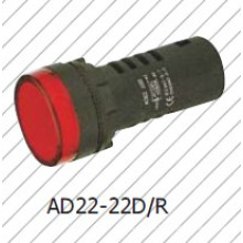 Red 22mm/16mm Indicator Light, Signal Lamp Red, Greem, Blue, White, Yellow